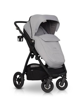 Коляска EasyGo OPTIMO AIR спереди сзади 22 кг