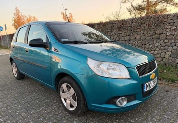 Chevrolet Aveo T250 Sedan 1.2 DOHC 84KM 2009 Chevrolet Aveo Chevrolet Aveo 1.2 16V Base 1.2 Benzyna 84KM