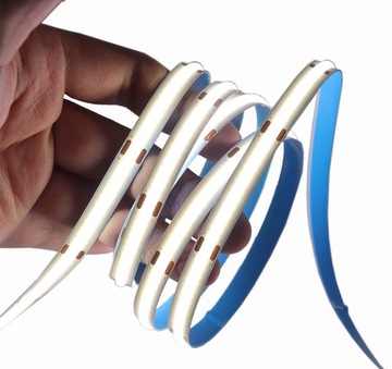 TAŚMA LED COB 12V 12w/m ip44 NEON ZIMNA 1m LINIA