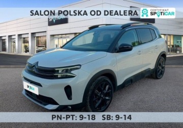Citroen C5 Aircross 2023 Citroen C5 Aircross 1.2 mHEV Max eDCT6 Bogata wersja FV23 Kredyt 0 Leasing