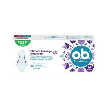 o.b. Extra Protect Super Plus tampony 16 sztuk