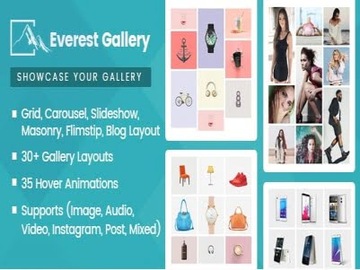 Wtyczka Everest Gallery Responsive Gallery Plugin