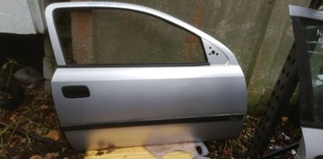 DRZWI PRAWE 3D OPEL ASTRA II SREBNE