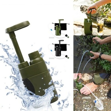 ТУРИСТИЧЕСКИЙ ФИЛЬТР ДЛЯ ВОДЫ С СУМКОЙ ДЛЯ ВЫЖИВАНИЯ 5000Л