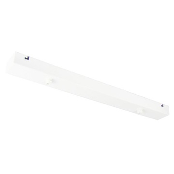 Podsufitka do lampy 50cm 2 otwory biała maskownica