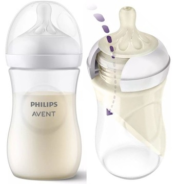 Philips Avent NATURAL Butelka 330ml RESPONSE 3m+