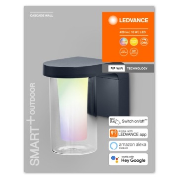 LEDVANCE SMAR CASCADE RBR+W Светодиодный настенный светильник для фасада
