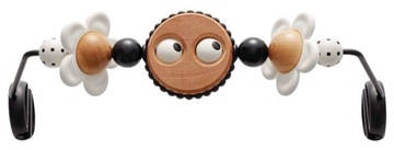 BABYBJORN Игрушка-шезлонг Googly Eyes, черный, белый