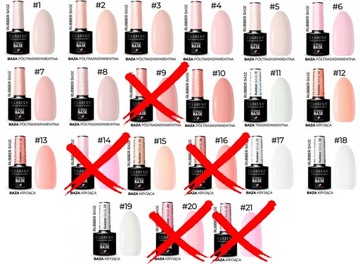 CLARESA РЕЗИНОВАЯ ОСНОВА, СМЕШЕНИЕ ЦВЕТОВ, ВЫБОР