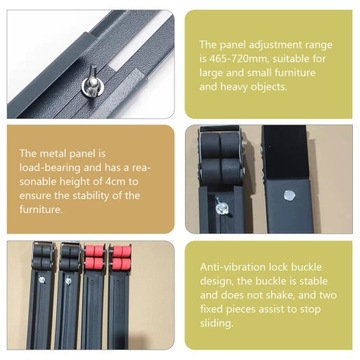 Стопорные ролики Колесная база под тормозом