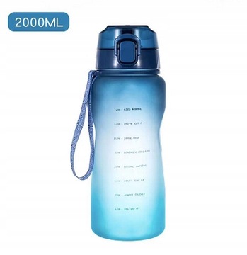 Мотивационная бутылка для воды Quifit 2л, 64 унции, 3,8 л, 128 унций