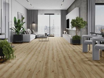 MEXEN SUN VALLEY PANELE WINYLOWE SPC 6,5 MM PODKŁAD IXPE 4 V-FUGA DĄB