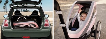 CYBEX ZENO SEAT PACK СИДЕНЬЕ С ОБИВКОЙ ДЛЯ ВЕЛОСИПЕДНОЙ КОЛЯСКИ ПРИЦЕПА СЕРОЕ