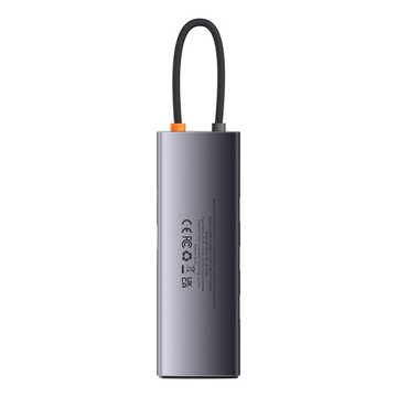 Baseus Hub USB-C 3.1, 3 порта USB 5 Гбит/с, USB-C, VGA, HDMI, кард-ридер