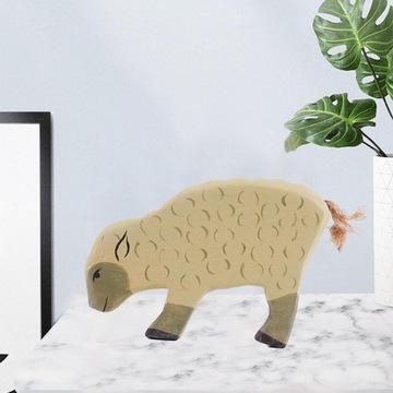 Обучающие игрушки для животных. Фигурки и цифры. Модель овцы.