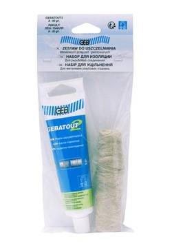 Zestaw pasta 80g konopie pakuły 50g GEB