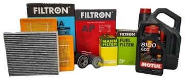 JAGUAR XF I 4.2 V8 298KM KOMPRESOR 416KM FILTRY SADA + 0W30 7L