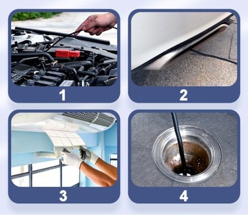 KAMERA INSPEKCYJNA ENDOSKOP PRZEWÓD 5m SONDA 2,7cm 8.5mm 8LED HD ZOOM IP67