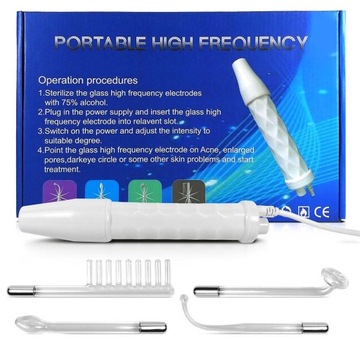 ДАРСОНВАЛЬ DERMA WAND 4 PELOTS ОРИГИНАЛЬНЫЙ ПРИБОР