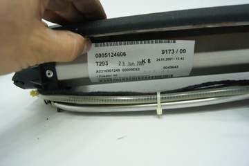 ЗАДНИЕ РОЛЛЕННЫЕ ШТОРЫ 3-СТОПОРНАЯ ПОЛКА MERCEDES W221