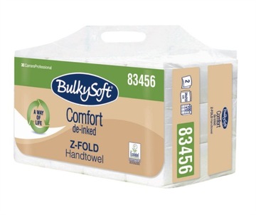 Ręcznik ZZ BulkySoft EKO składany 24x21,5cm 2w. bi