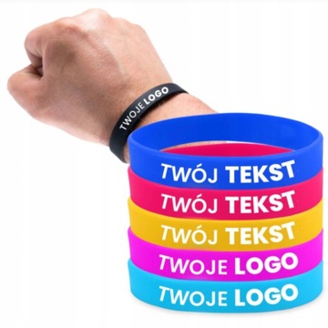 СИЛИКОНОВЫЕ БРАЛЕТЫ С НАПЕЧАТАННЫМ РЕКЛАМНЫМ МЕРОПРИЯТИЕМ С ТЕКСТОЙ ПЕЧАТИ ЛОГОТИПА