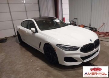 BMW Seria 8 II M Coupe 4.4 M850i 530KM 2022 BMW Seria 8 2022r., M850i Gran Coupe Xdrive, 4.4L, od ubezpieczalni 4.4