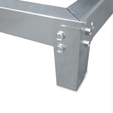 Садовая теплица из поликарбоната, алюминиевый тоннель, фундамент, окно, дверь, 5,85 м³