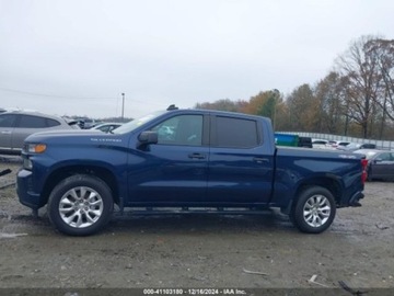 Chevrolet Silverado II 2020 Chevrolet Silverado 2020r., 1500 short custom, od ubezpieczalni 5.3 Benzyna, zdjęcie 3