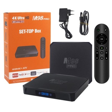 SMART BOX TV 4K WIFI АДАПТЕР Android 10 2/16G