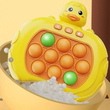 Антистрессовая аркадная игра pop it popit консоль Push Duck Duck