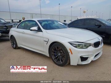 BMW Seria 4 F32-33-36 2018 BMW M4 BMW M4 F83, od ubezpieczalni 3.0 Benzyna 425KM