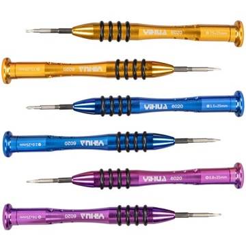 Набор из 6 прецизионных отверток Torx Yihua.