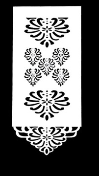 PANEL GOTOWY AŻUR EKRAN FIRANA 60 X 110cm + GRATIS