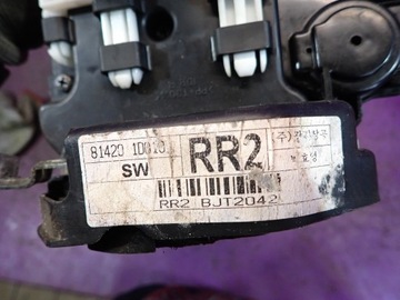 KIA CARENS III 02-06 ZÁMEK ZADNÍ PRAVÝ 81420-1D010 6 PIN