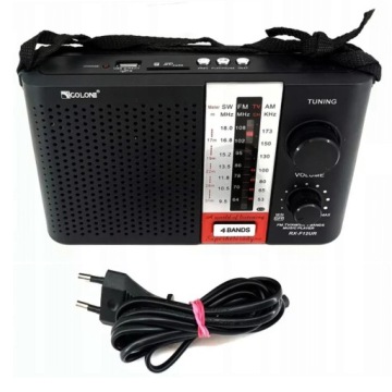 ПОРТАТИВНАЯ РАДИОУСБОРКА USB/SD GOLON RX-F12