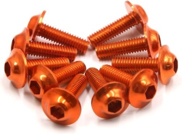 АЛЮМИНИЕВЫЕ ВИНТЫ ДЛЯ ОБТЕКТЕРОВ МОТОЦИКЛОВ 193 ШТ.