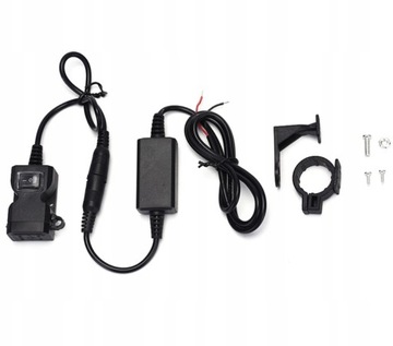 ВОДОНЕПРОНИЦАЕМОЕ ЗАРЯДНОЕ УСТРОЙСТВО ДЛЯ МОТОЦИКЛА 2x USB