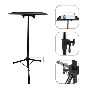Statyw stojak pod laptop mikser rzutnik projektor przenośny regulowany