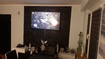 3D панели потолочные кессоны под бетон Black ROCK