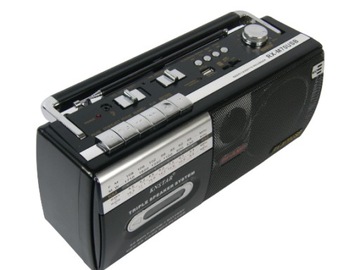 KNSTAR RX-M70 USB/SD РАДИО/КАССЕТА