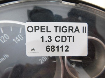 OPEL TIGRA II B 1.3 CDTI PŘÍSTROJOVÁ DESKA