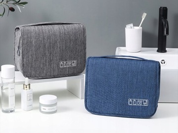 Kosmetyczka wisząca podróżna organizer do łazienki