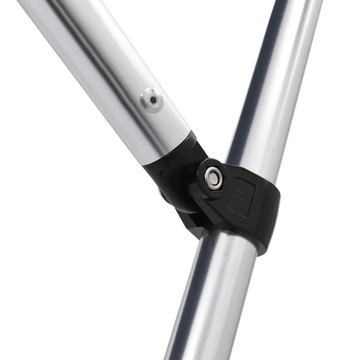 Bimini, daszek do łodzi, 3 pałąki, niebieski, 183x