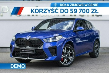 BMW X2 U10 2024 BMW X2 sDrive20i DEMO - Koła zimowe w cenie!