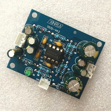 1 шт. плата стереофонического предусилителя 5532 DIY цифровой HiFi предусилитель