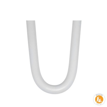 MORIA DESIGN Metalowe nogi meblowe do stołu Hairpin legs 71 cm fi 10 biały