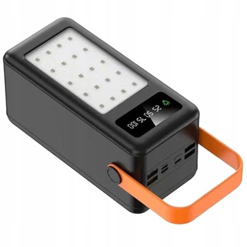 POWERBANK STACJA 80000 mAh 4X USB LATARKA LED FAST