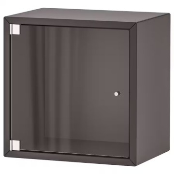 Стелаж Ikea 35 x 25 x 35 см відтінки сірого