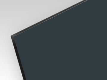 3D номер дома, цвет АНТРАЦИТ, металл, алюминиевый композит, 30 см, офисное здание